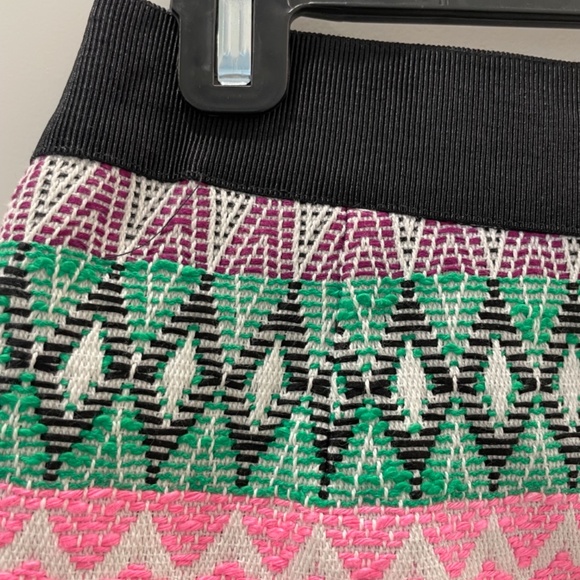 Milly mini skirt - embroidered with raw hem - Picture 4 of 4